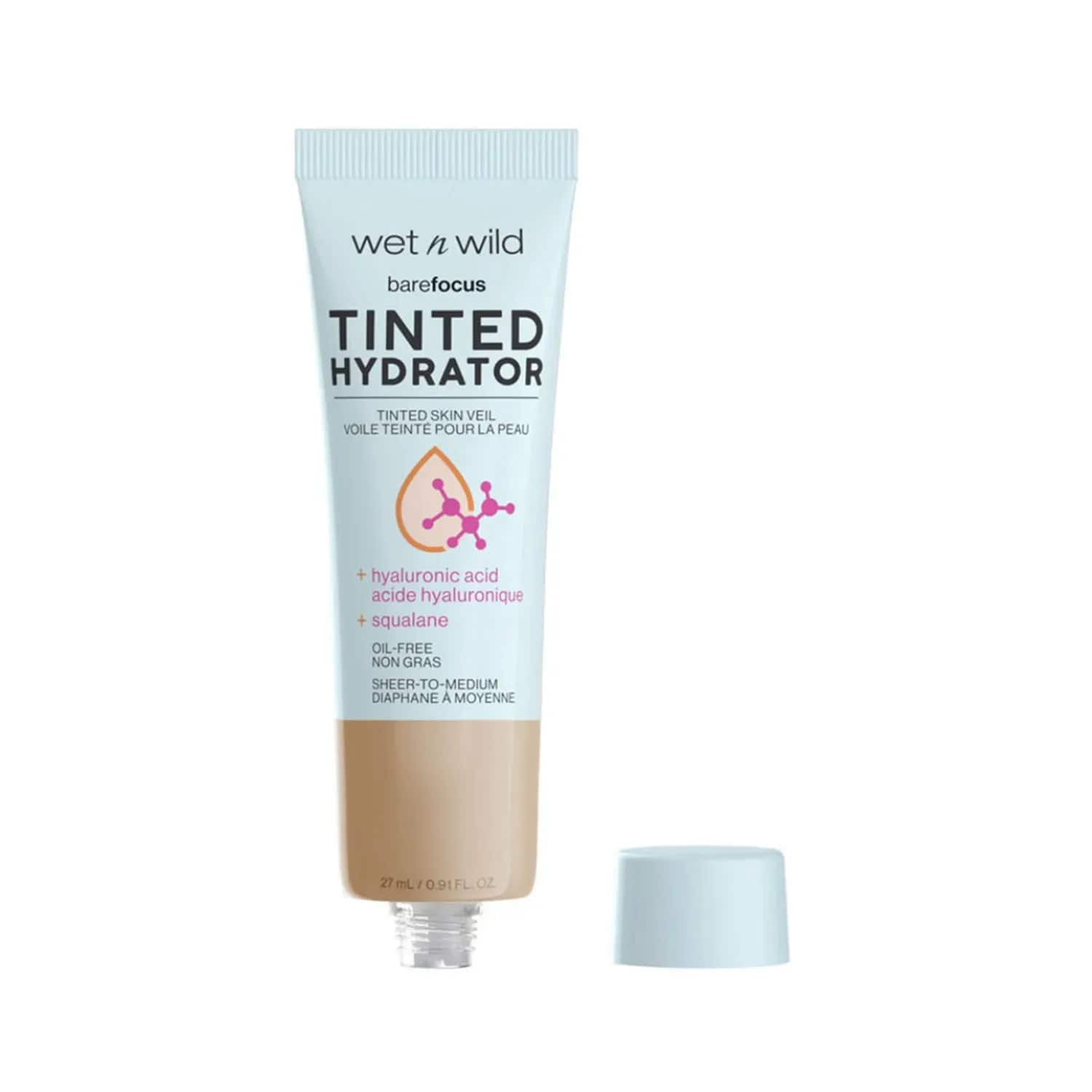 Wet n Wild | Wet n Wild Bare Focus Tinted Hydrator Tinted Skin Veil - Medium Tan (27ml)