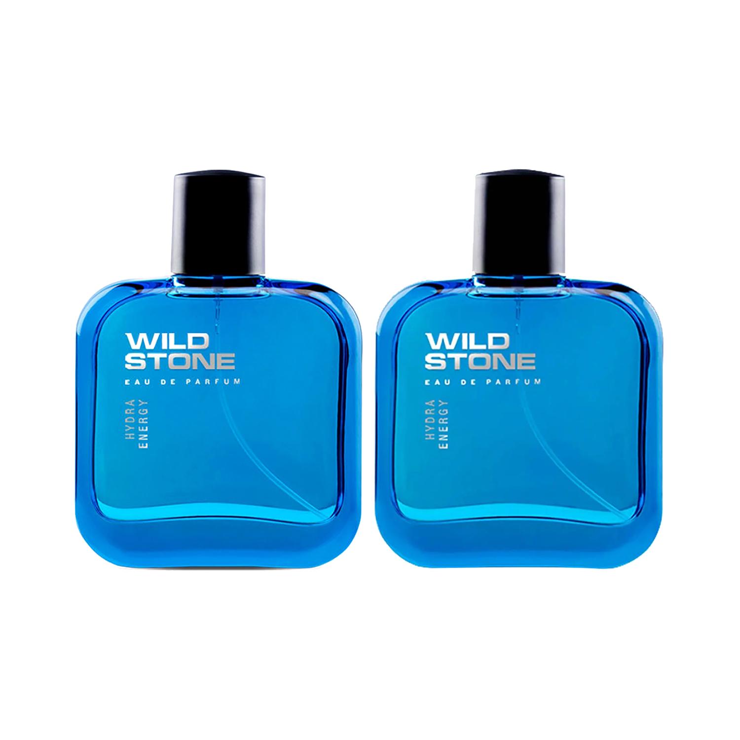 Wild Stone | Wild Stone Hydra Energy Spray Perfume (50ml) & Hydra Energy Perfume Spray (100ml) Combo