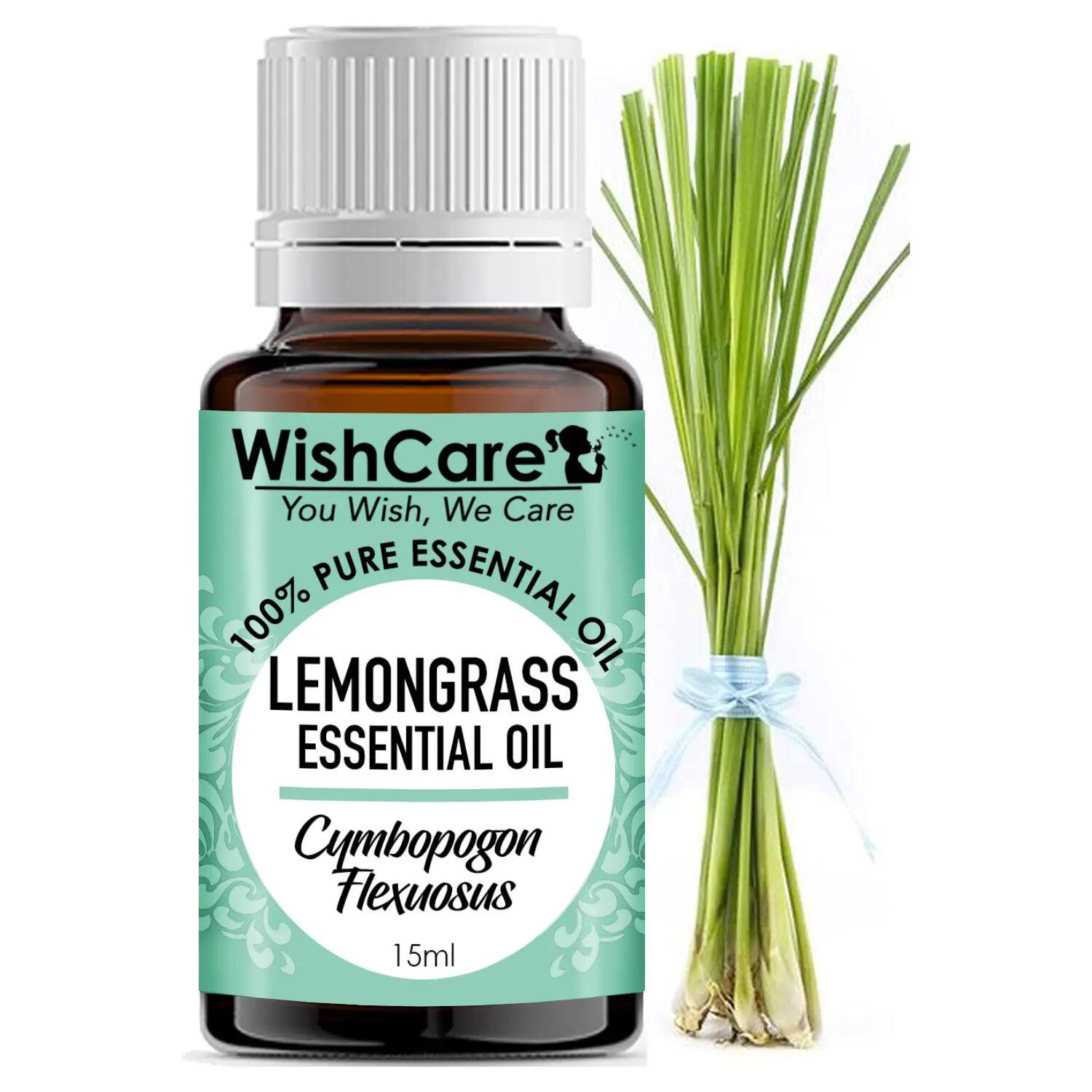 WishCare 100% Pure Lemongrass Essential Oil (15ml)