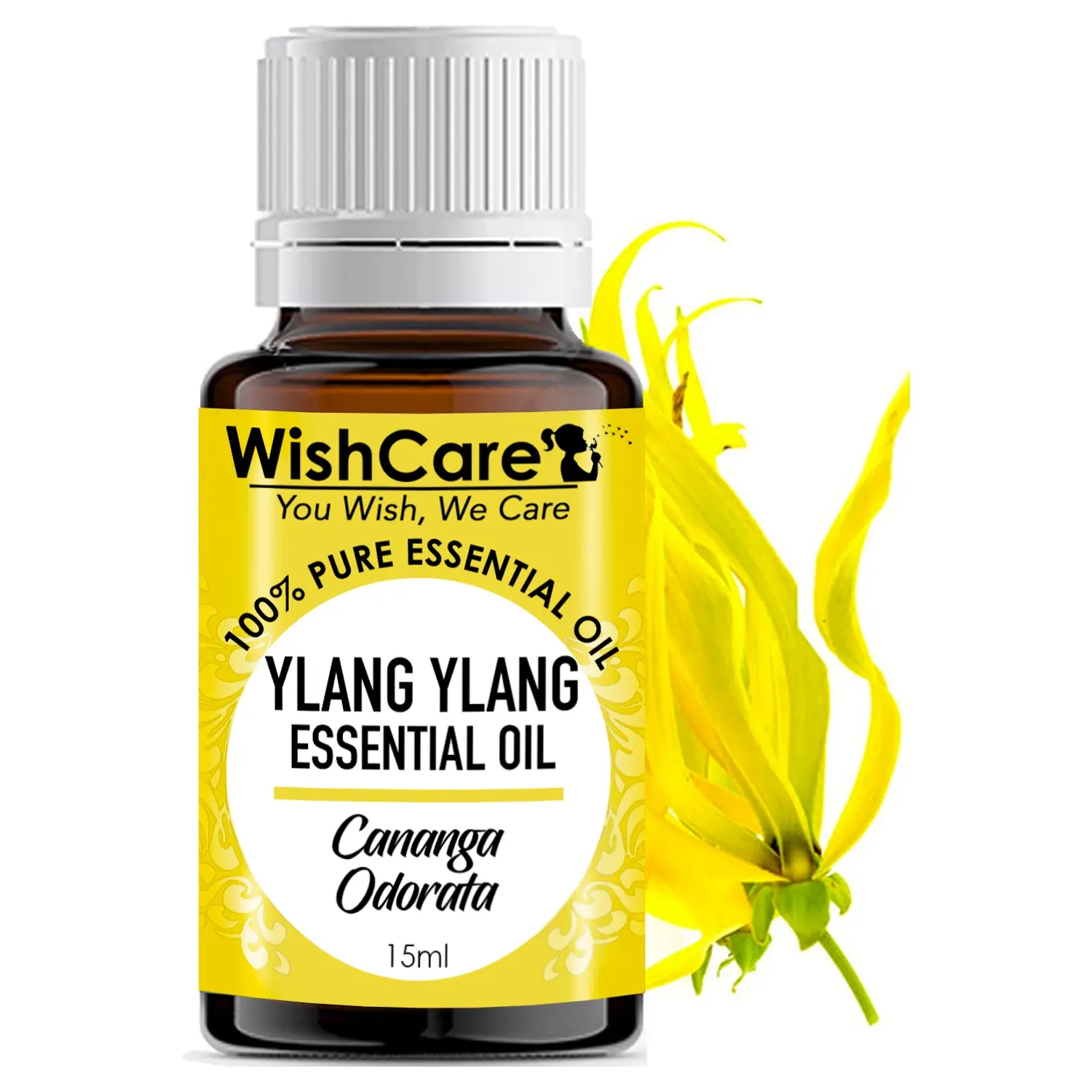 WishCare | WishCare 100% Pure Ylang Ylang Essential Oil (15ml)