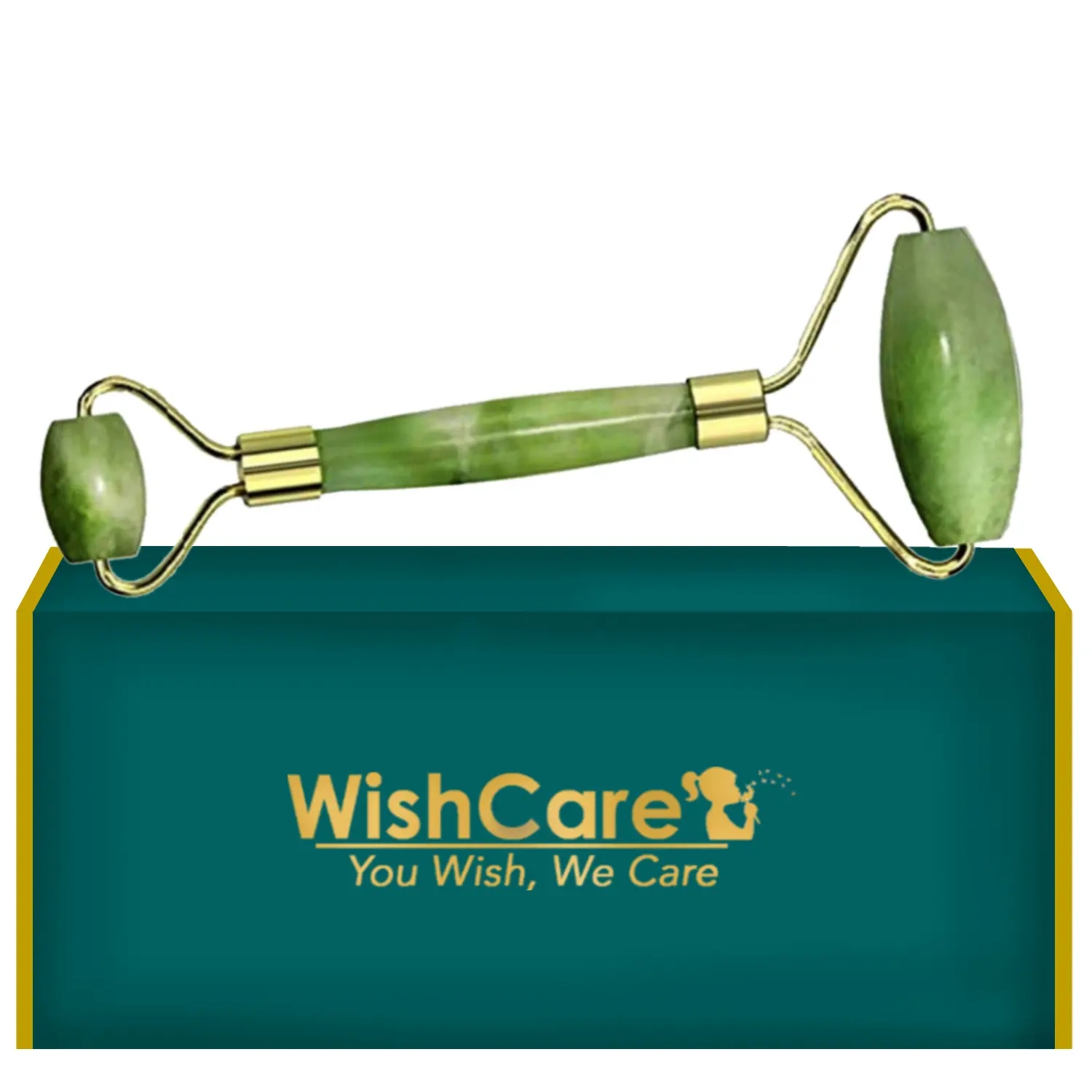 WishCare | WishCare Authentic Jade Roller Face Massager Tool (100g)