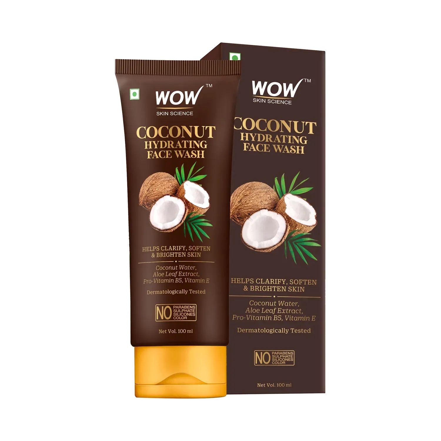 WOW SKIN SCIENCE | WOW SKIN SCIENCE Coconut Hydrating Face Wash (100ml)