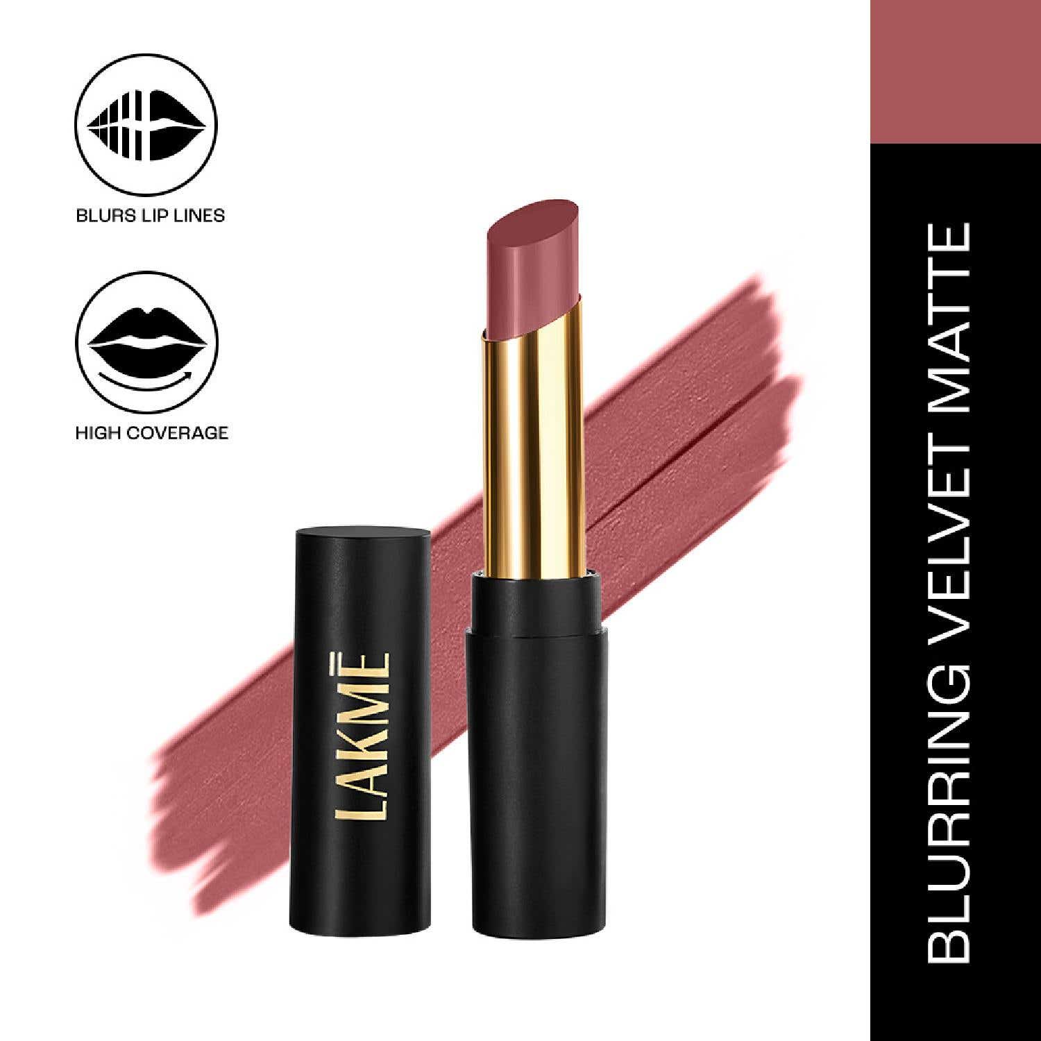Lakme | Lakme Absolute Beyond Matte Lipstick - 302 Nude Nectar (3.4g)