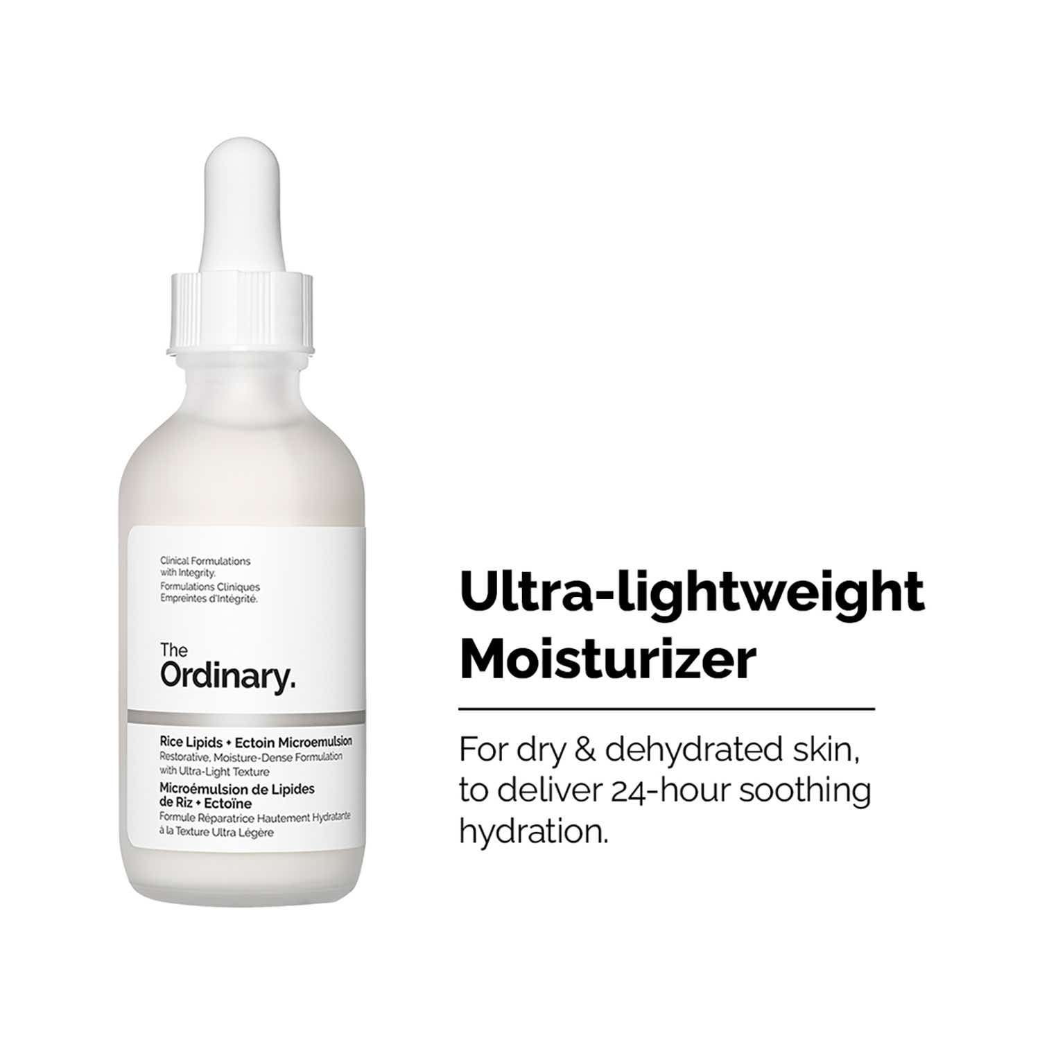 The Ordinary | The Ordinary Rice Lipids + Ectoin Microemulsion (60 ml)