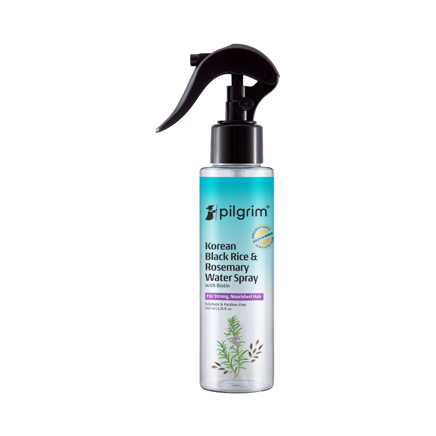 Pilgrim | Pilgrim Korean Black Rice And Rosemary Water Spray (200 ml)