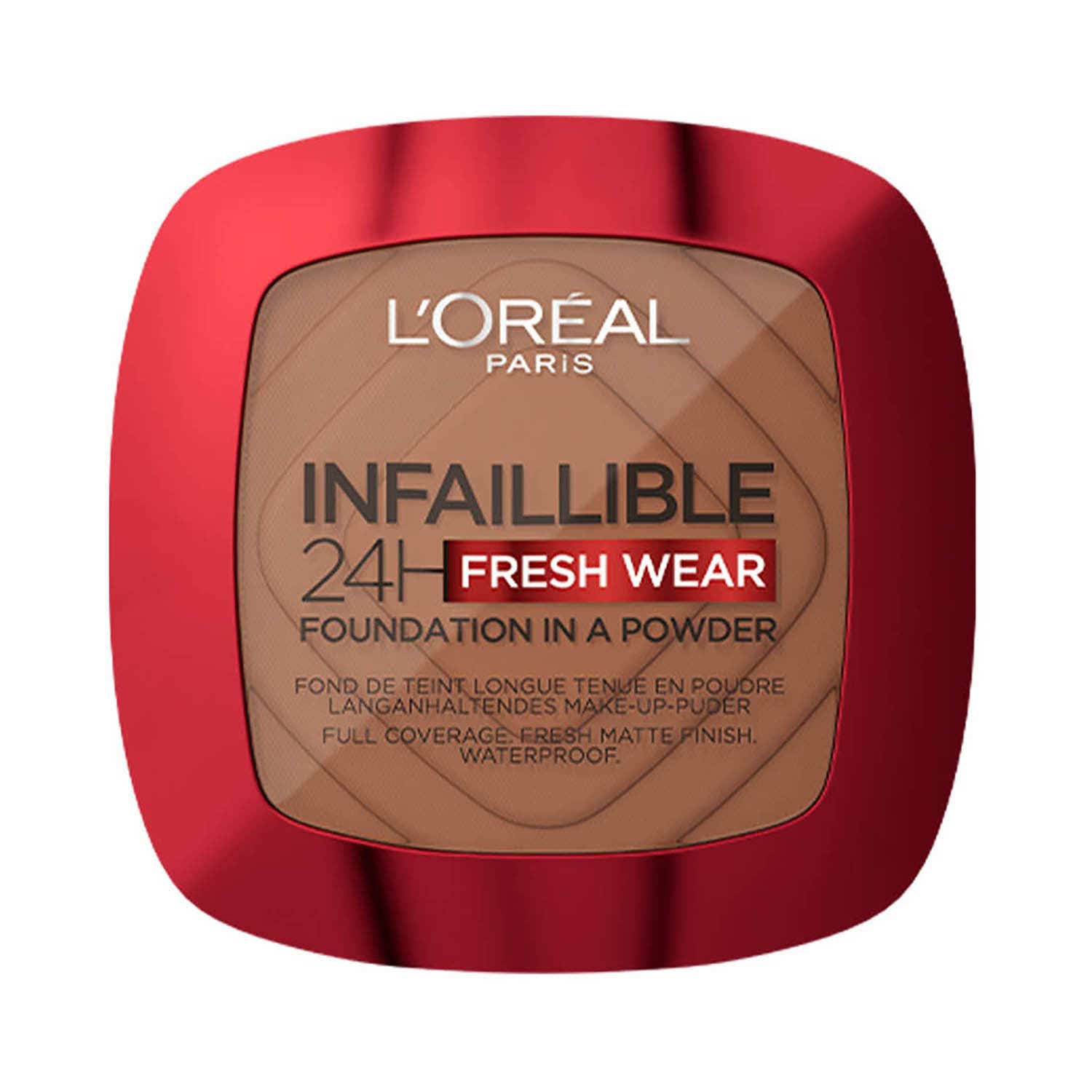 L'Oreal Paris | L'Oreal Paris Infallible 24H Fresh Wear Foundation in a Powder - Sienna 355 (9 g)