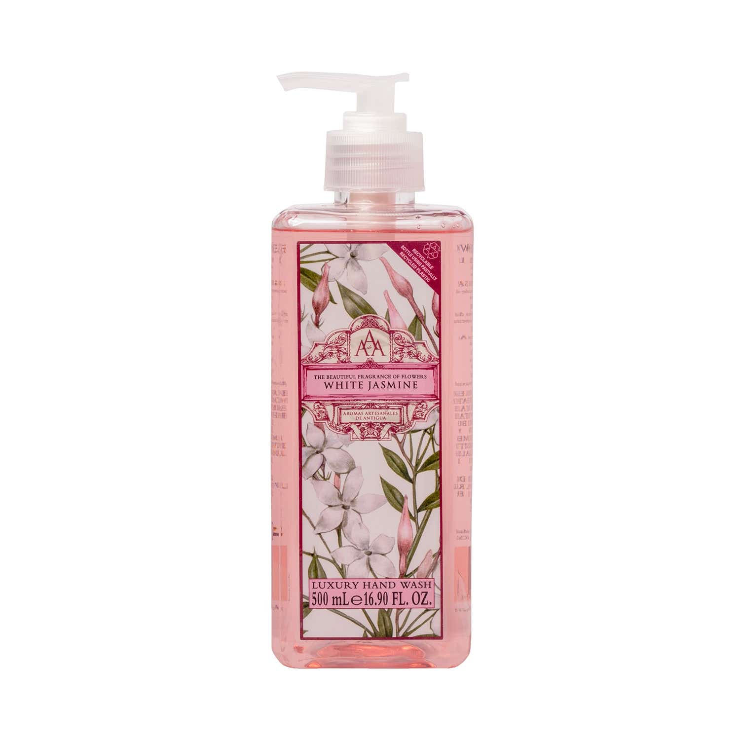 AROMAS ARTESANALES DE ANTIGUA | AROMAS ARTESANALES DE ANTIGUA Somerset White Jasmine Hand Wash (500 ml)