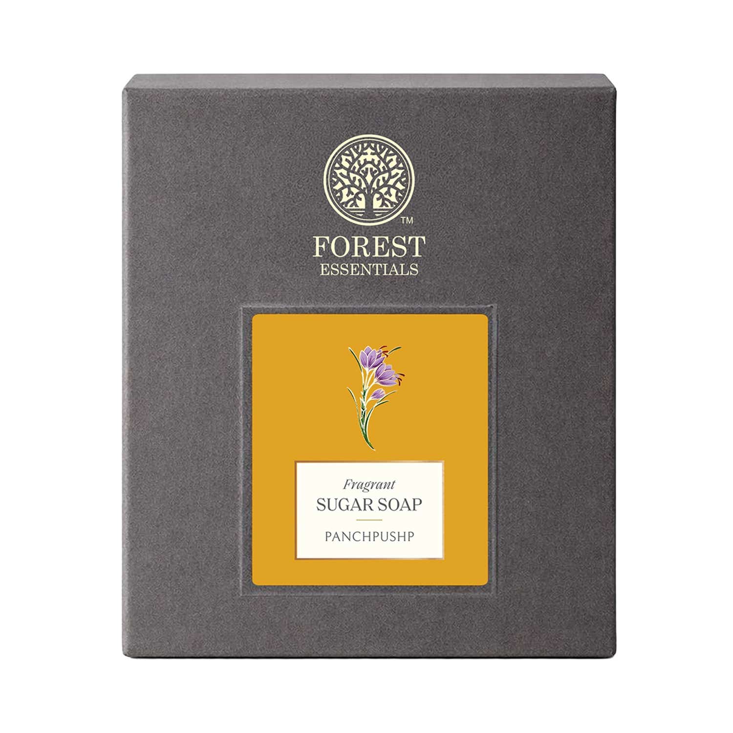 Forest Essentials | Forest Essentials Luxury Sugar Soap Panchpushp (125 g)
