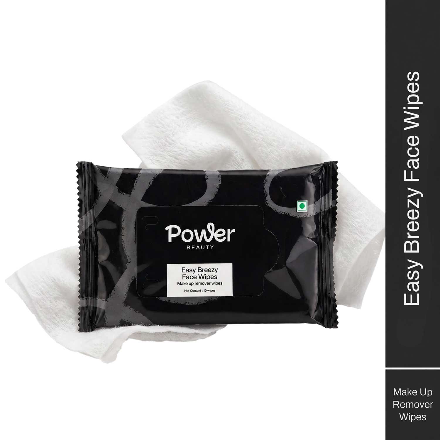 Power Beauty | Power Beauty Easy Breezy Face Wipe Make Up Remover (10 Wipes)