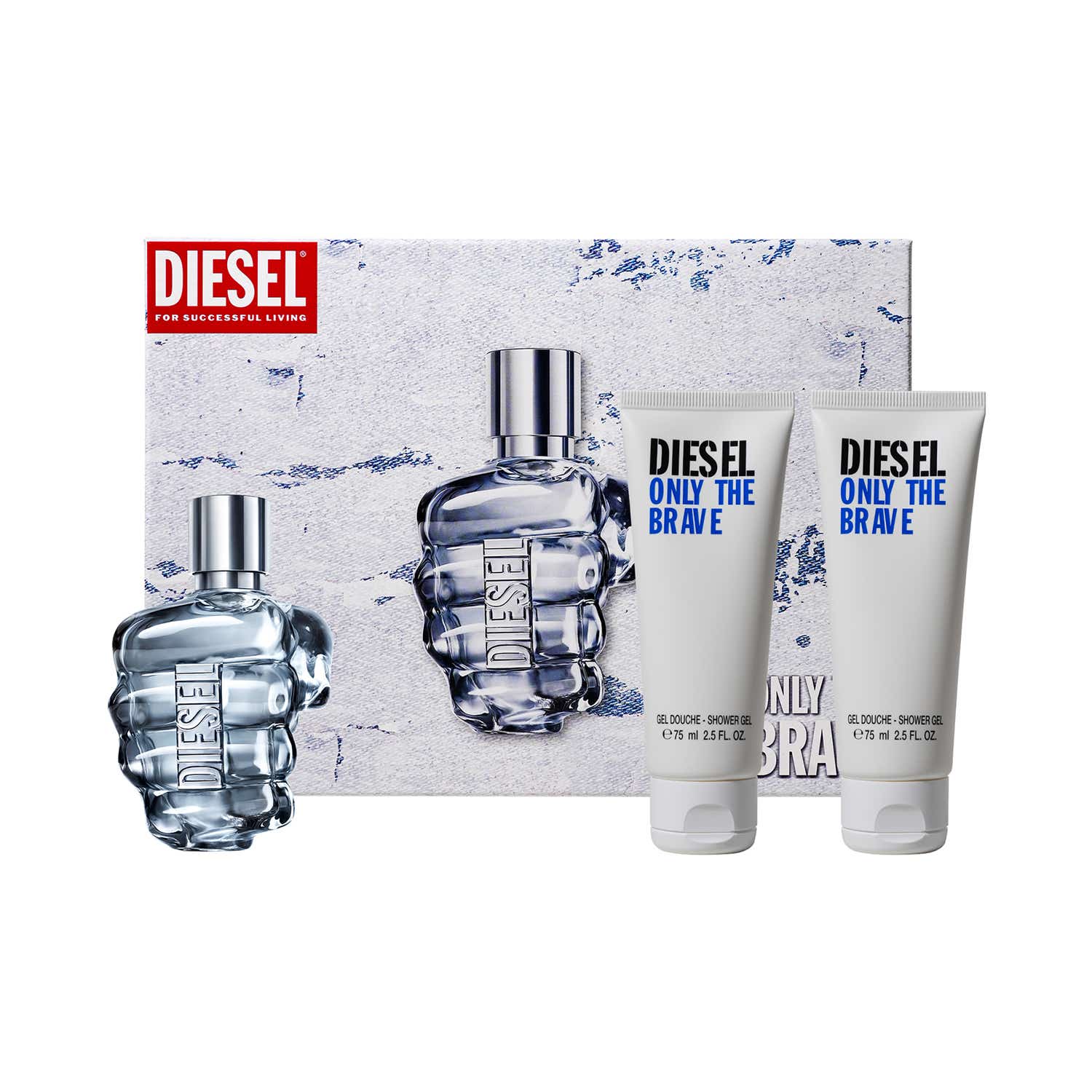 Diesel | Diesel Only The Brave Gift Set for Men (3 pcs)