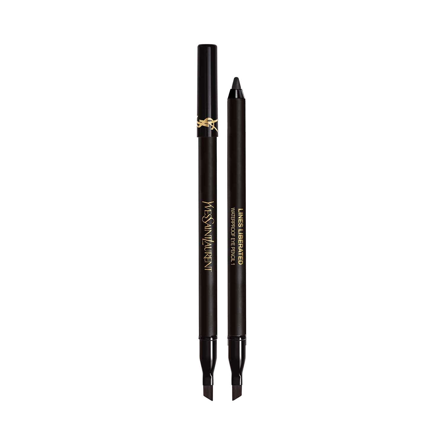 Yves Saint Laurent | Yves Saint Laurent Lines Liberated Waterproof Eye Pencil - 01 Unbridled Black (1.2 g)
