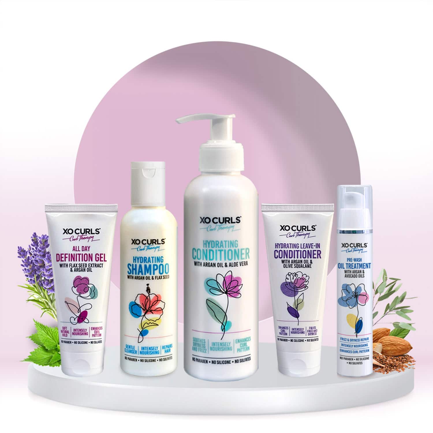 Xo Curls | Xo Curls Complete Curly Hair Care Combo