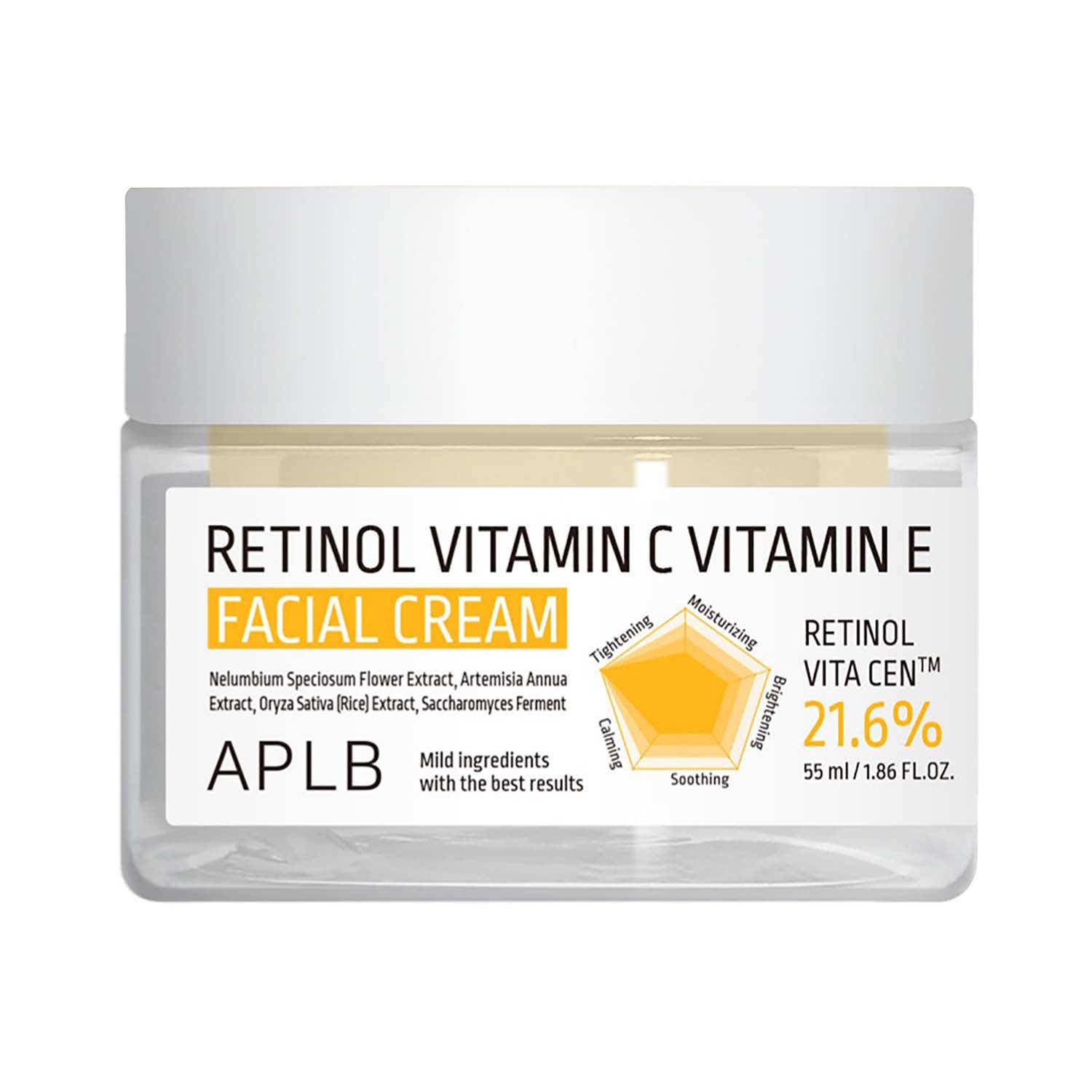 APLB | APLB Retinol Vitamin C Vitamin E Facial Cream (55 ml)
