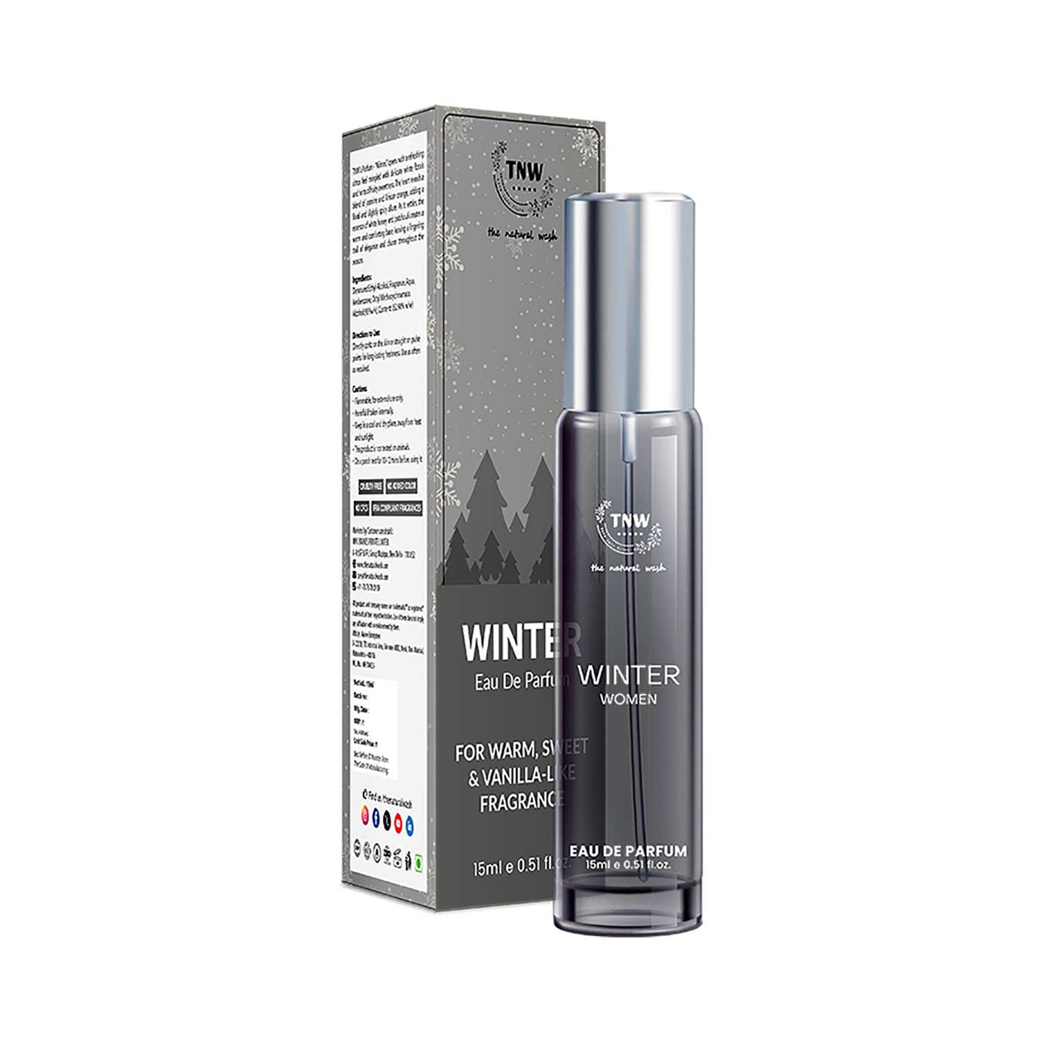 TNW The Natural Wash | TNW The Natural Wash Winter Eau De Parfum for Women (15 ml)