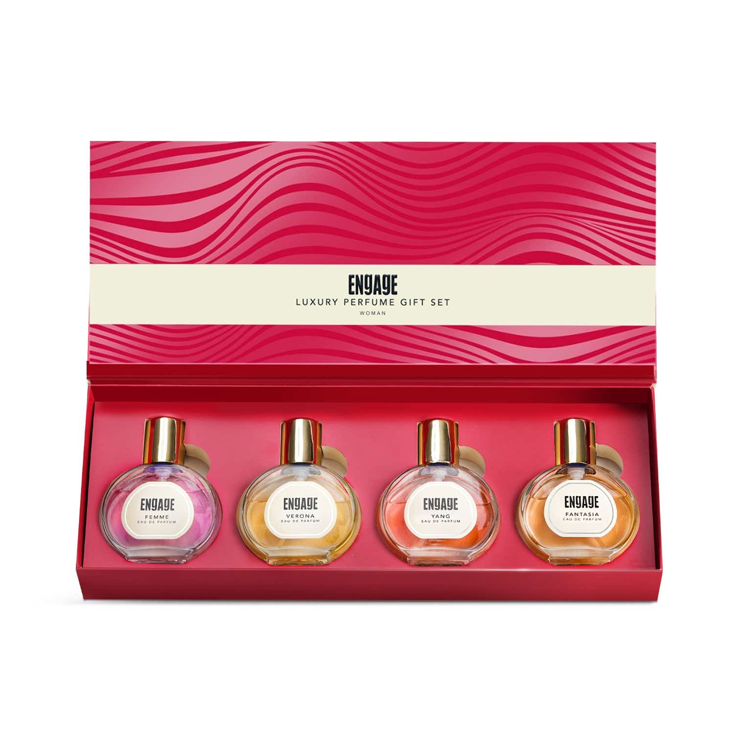 Engage | Engage Luxury Travel Sized Gift Pack Eau De Perfume For Women - (4 Pcs)