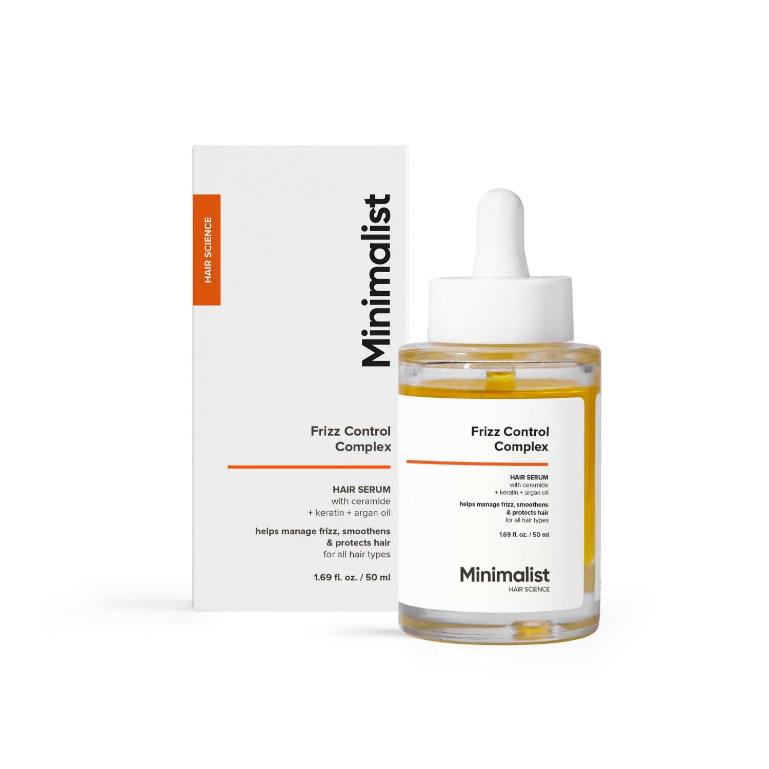 Minimalist | Minimalist Frizz Control Complex SPF 30 Hair Serum (50 ml)
