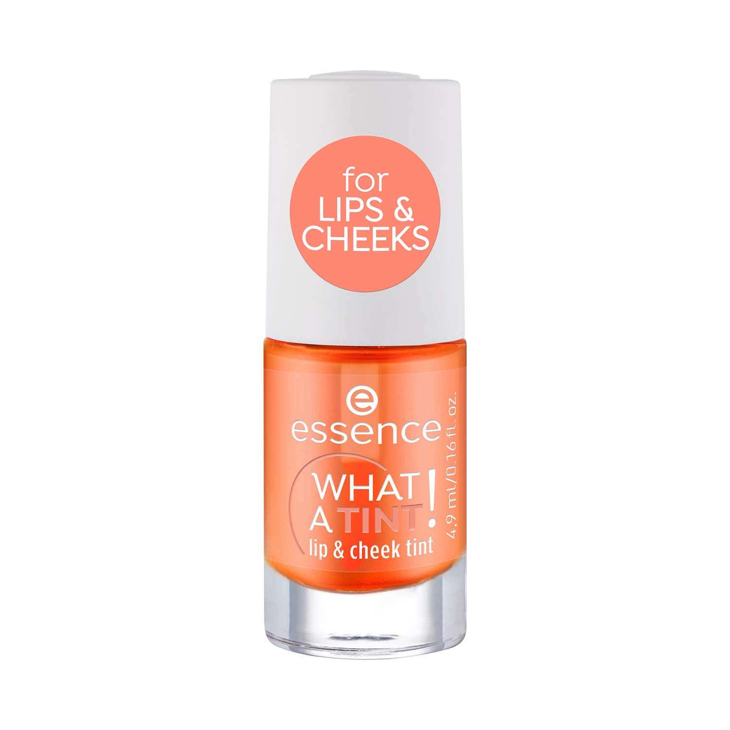 essence | essence What A Tint! Lip & Cheek Tint - 03 Peachy Vibes (4.9 ml)