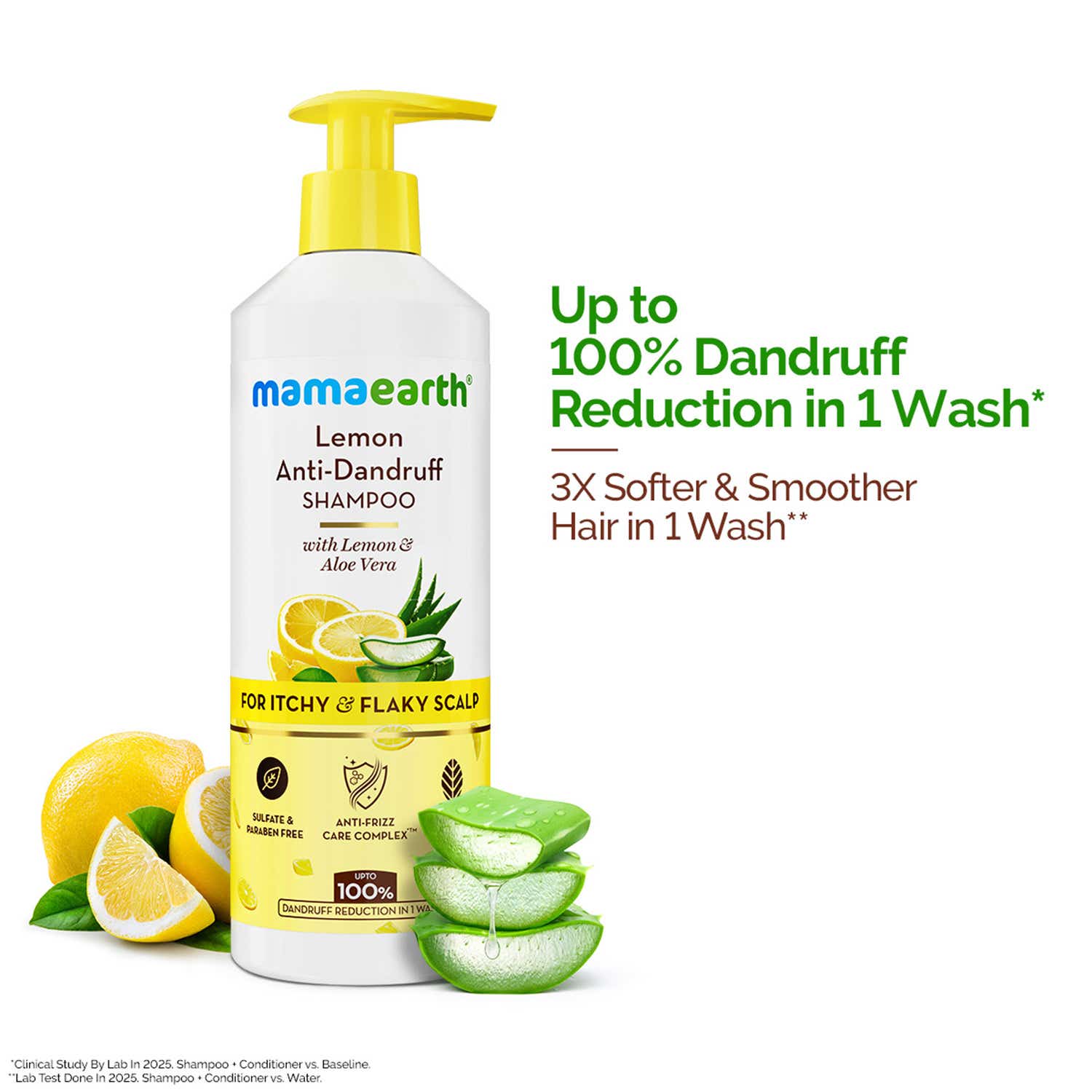 Mamaearth | Mamaearth Lemon Anti-Dandruff Shampoo(400ml)
