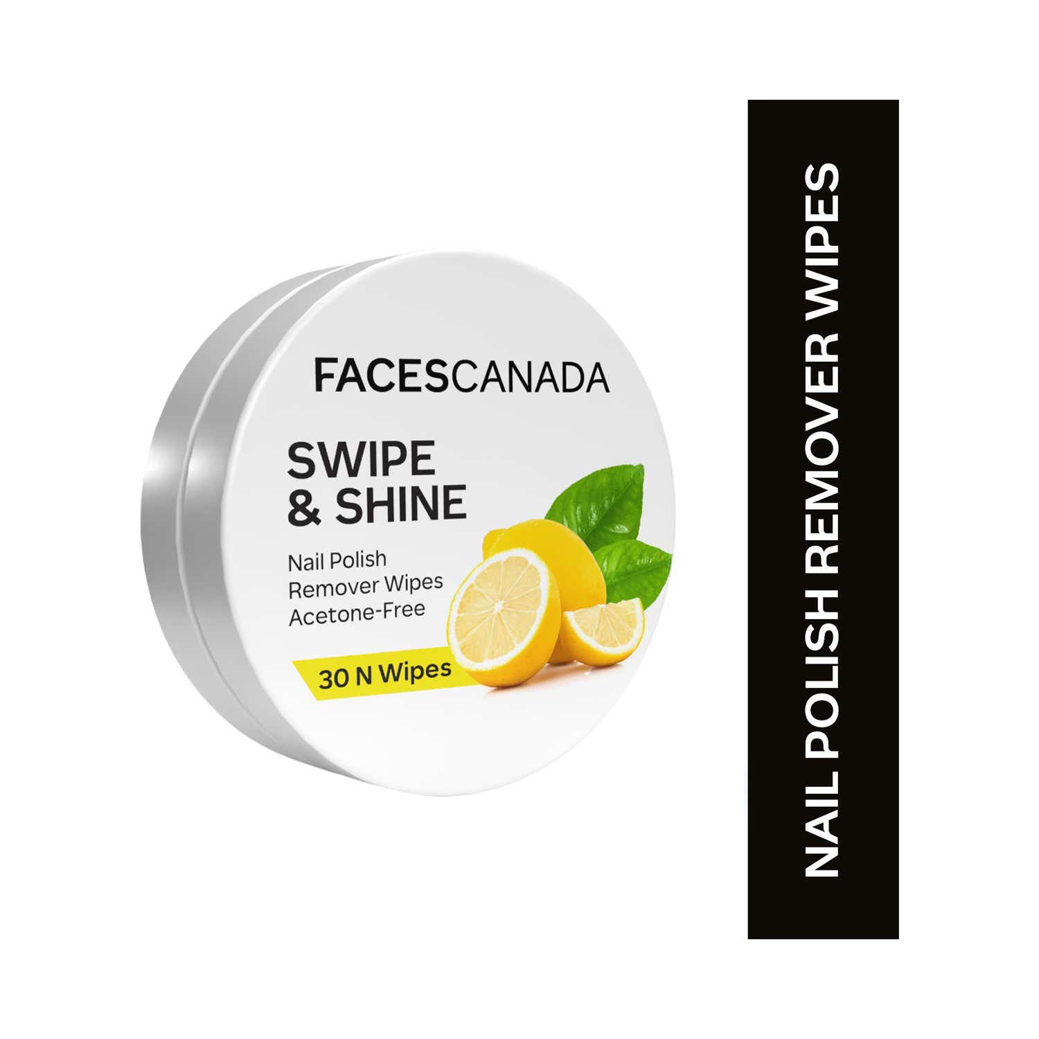 Faces Canada | Faces Canada Swipe & Shine Nail Polish Remover Wipes (30 pcs)