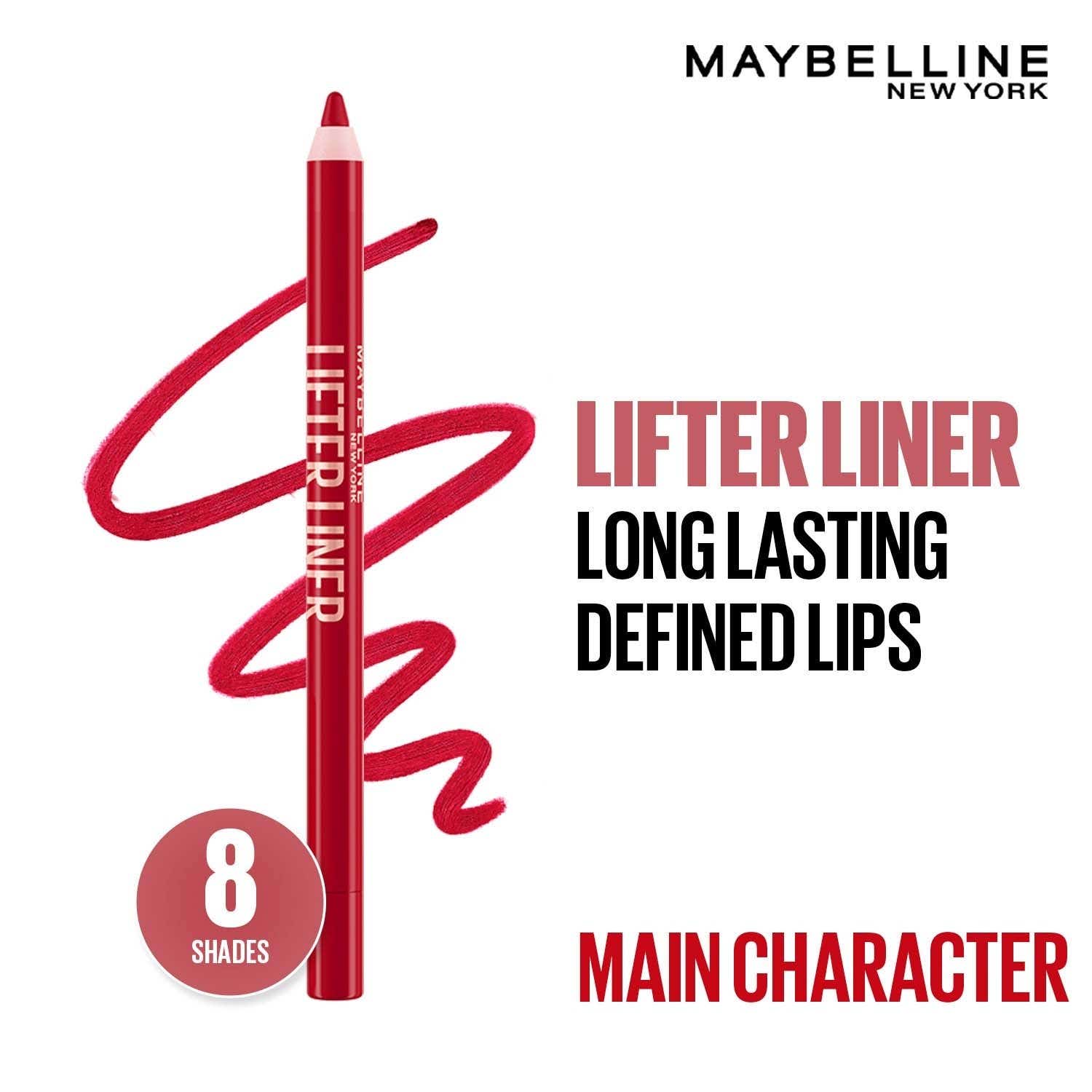 Maybelline New York | Maybelline New York Lifter Liner Lip Pencil with Hyaluronic Acid - Main Character (1.2 g)