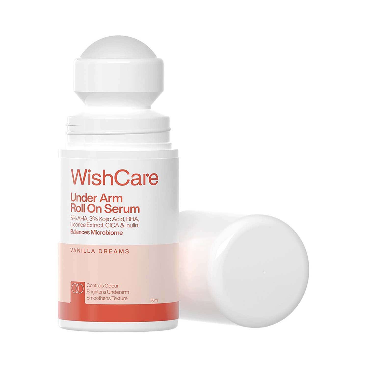 WishCare | WishCare Underarm Roll On Serum Lightening & Odor Control - Vanilla (50 ml)
