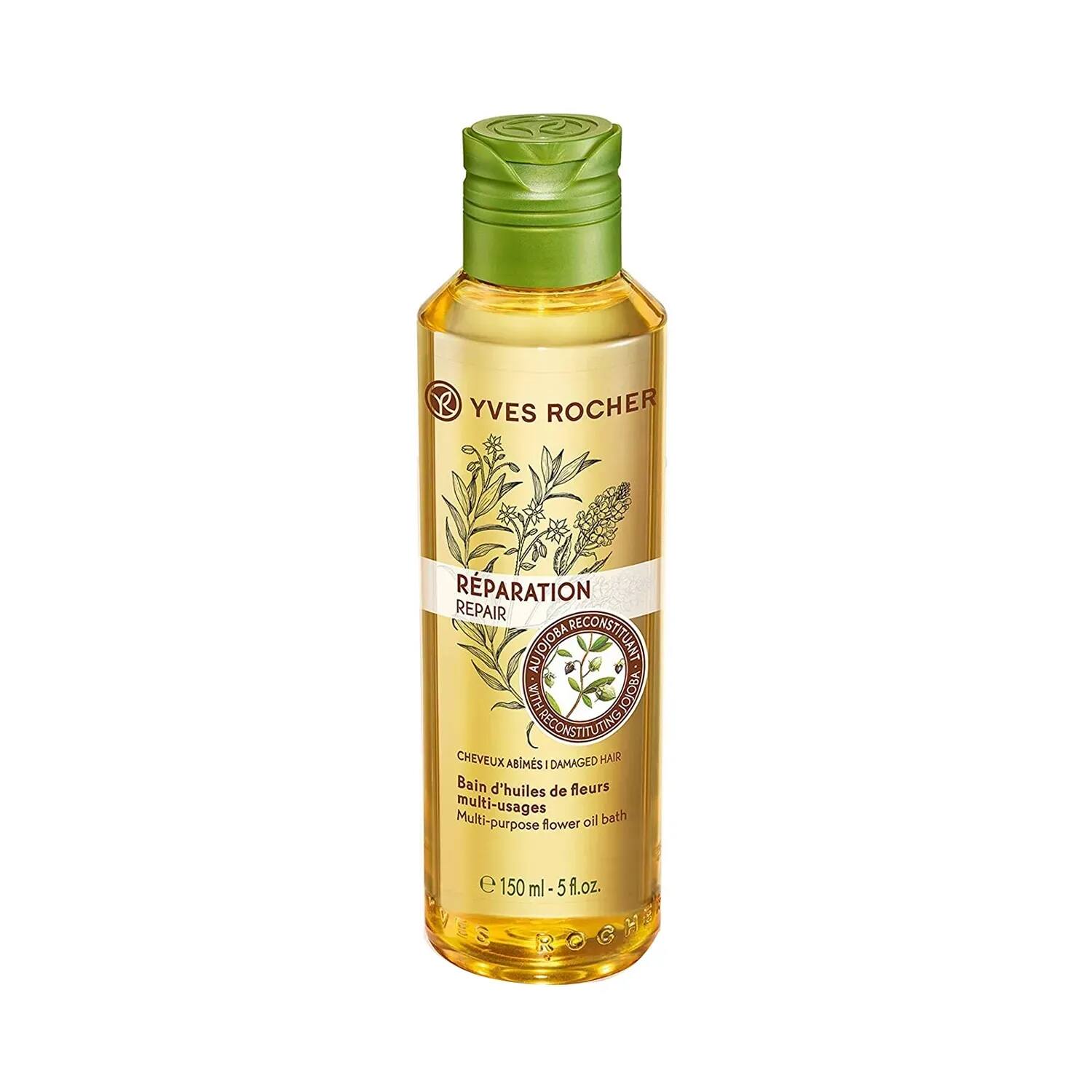 Yves Rocher | Yves Rocher Hair Repair Oil - Multipurpose Flower Oil Bath 150 ml