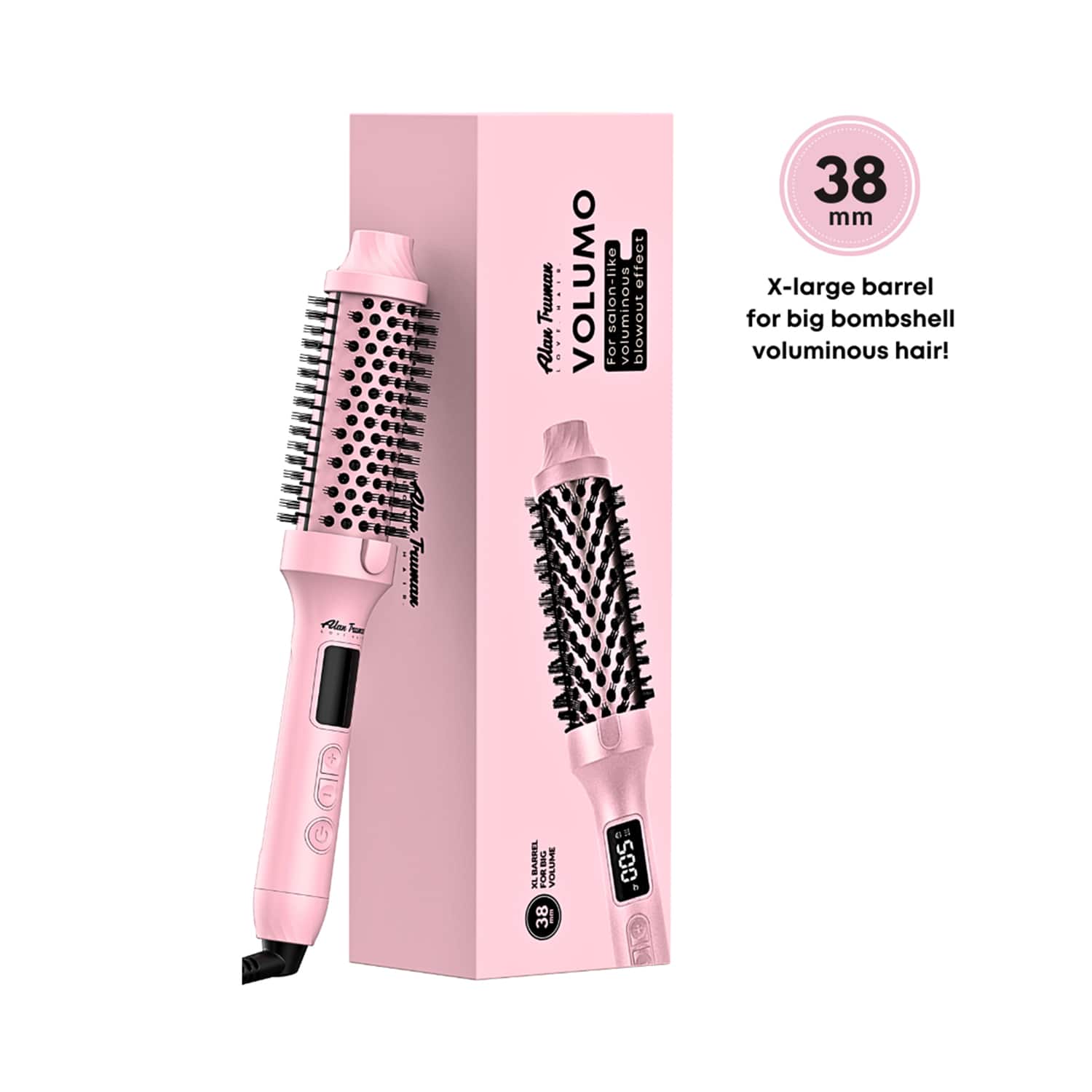 Alan Truman | Alan Truman Digital Volumo - Hair Volumising, Curling & Waving Brush (38Mm Barrel)