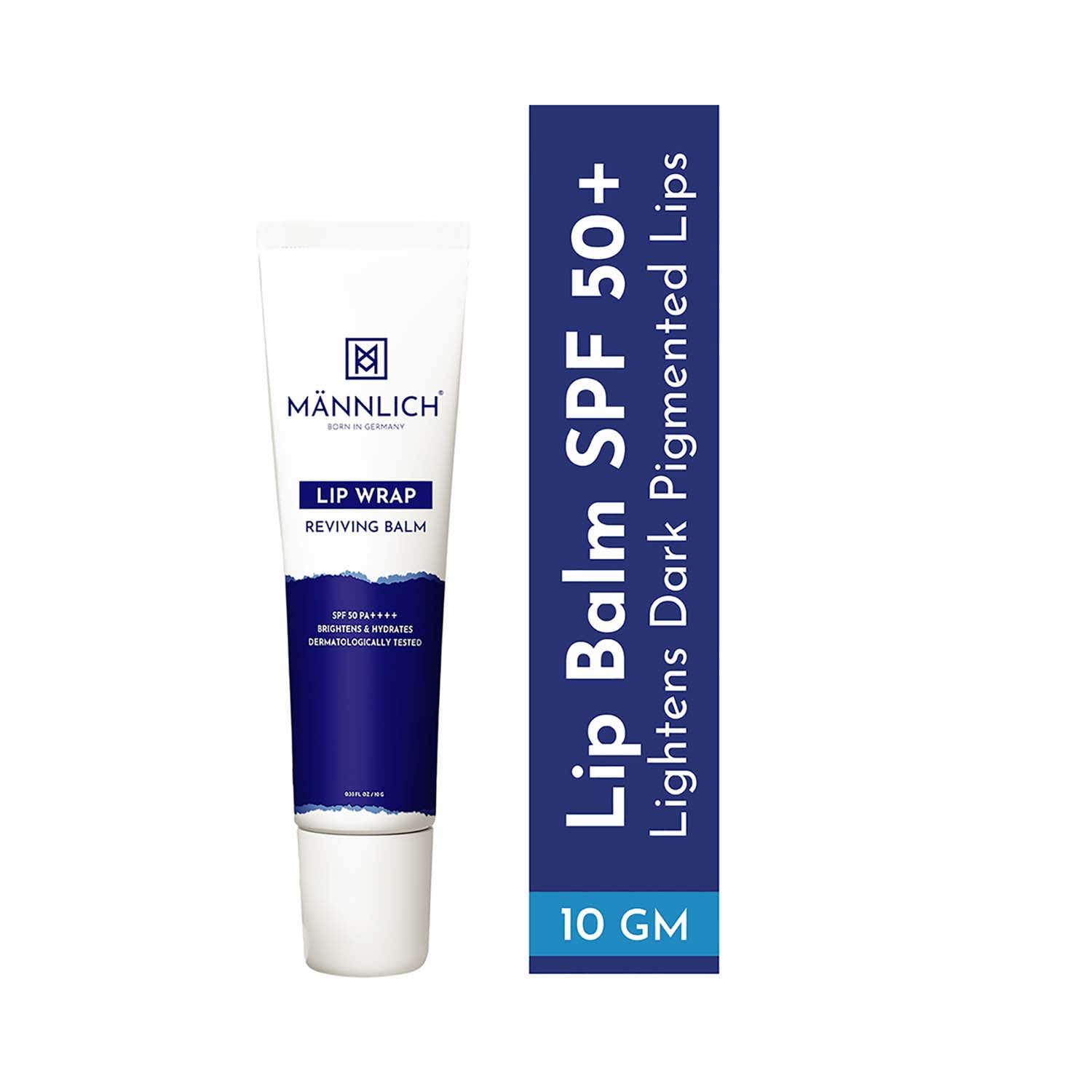Mannlich | Mannlich Lip Wrap Reviving Balm SPF 50 PA++++ (10 g)