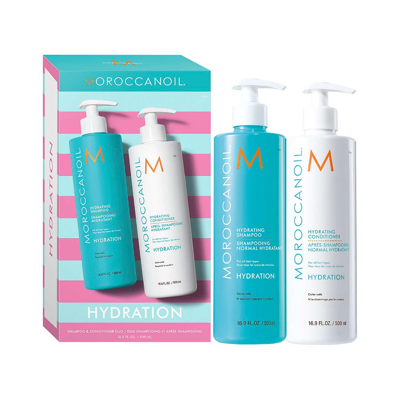 Moroccanoil | Moroccanoil Hydration Shampoo & Conditioner Duo with High Shine Mask (3 pcs)