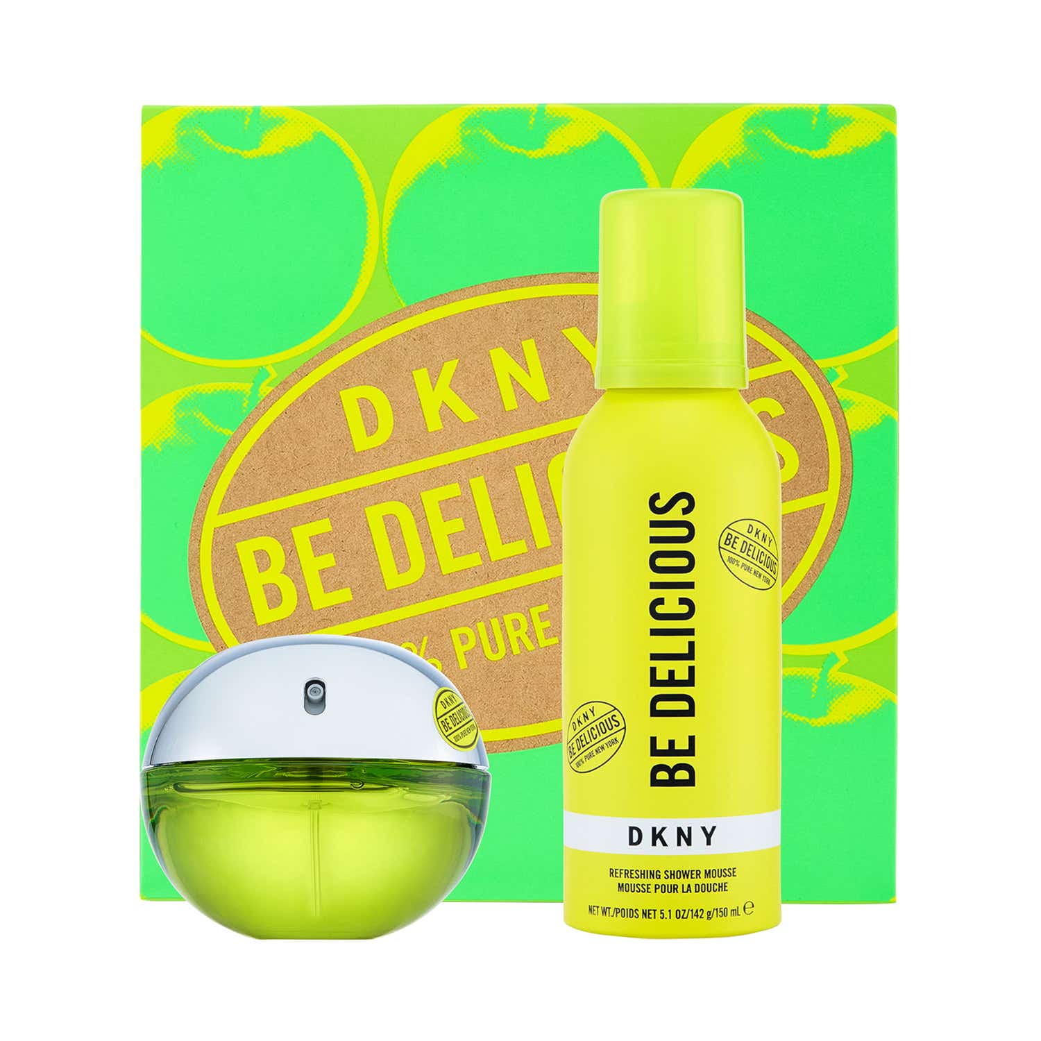 DKNY | DKNY Be Delicious 100% Pure New York Gift Set for Women (2 pcs)