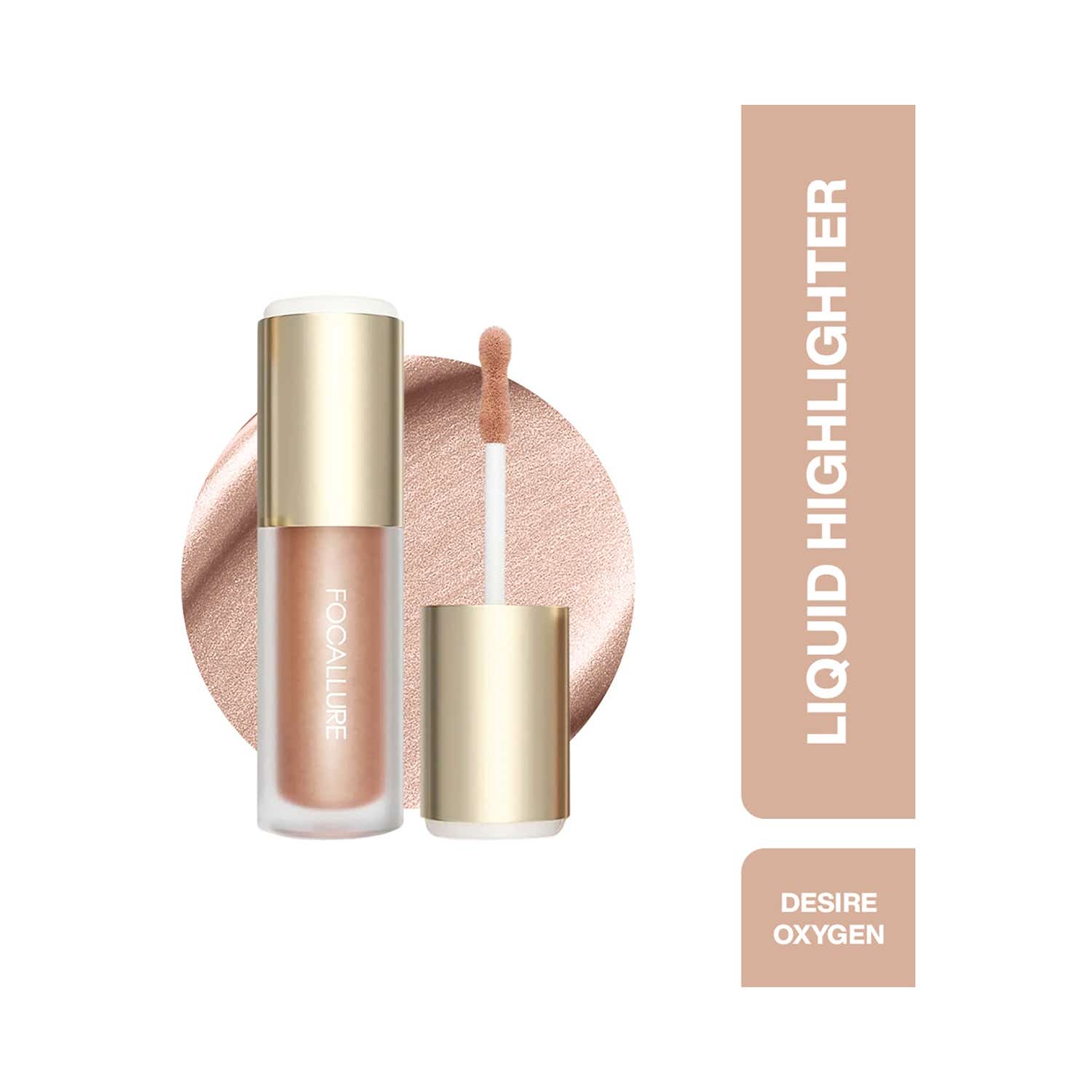 FOCALLURE | FOCALLURE Light To Light Liquid Highlighter - CP02 Desire Oxygen (3.7 g)
