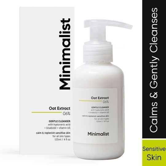 Minimalist Oat Extract 6 Gentle Cleanser