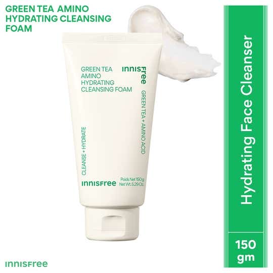 Innisfree Green Tea Amino Hydrating Cleansing Foam