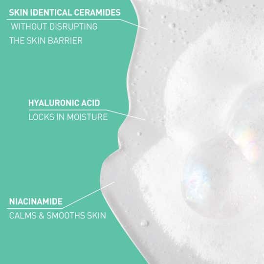 CeraVe Foaming Cleanser Face Was For Oily SkinWith Hyaluronic Acid, Ceramides & Niacinamide thumbnail 3