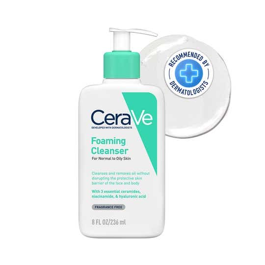 CeraVe Foaming Cleanser Face Was For Oily SkinWith Hyaluronic Acid, Ceramides & Niacinamide