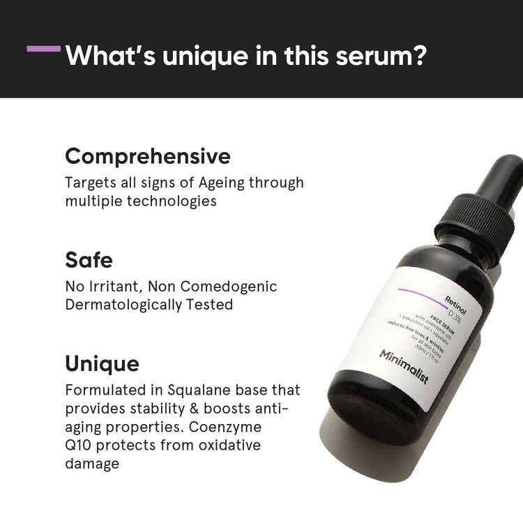 Minimalist Retinol 0.3 Face Serum thumbnail 3
