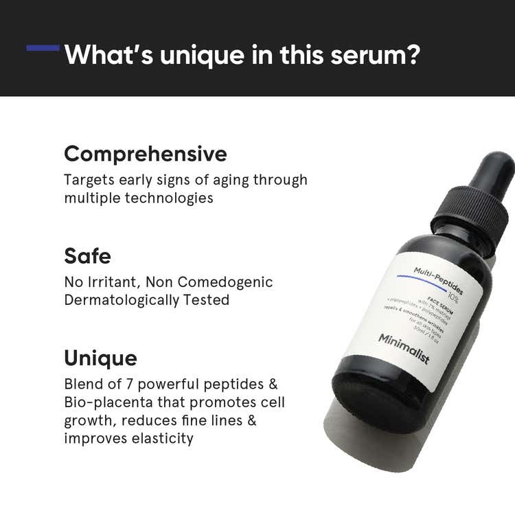 Minimalist Multi-Peptide Night Face Serum thumbnail 3