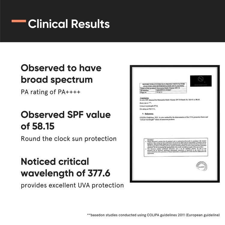 Minimalist SPF 50 PA++++ Sunscreen With Niacinamide thumbnail 5