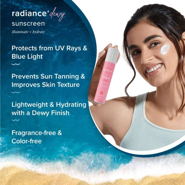 Aqualogica Radiance+ Dewy Sunscreen SPF 50+ PA++++ thumbnail 3