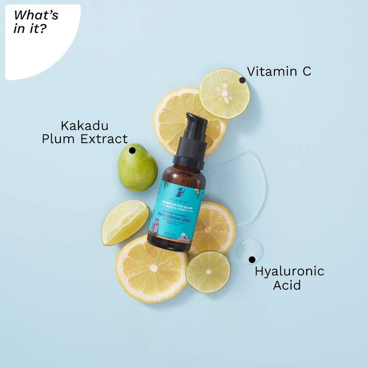 Pilgrim Natural Vitamin C Serum 20 with Hyaluronic Acid & Kakadu Plum thumbnail 2