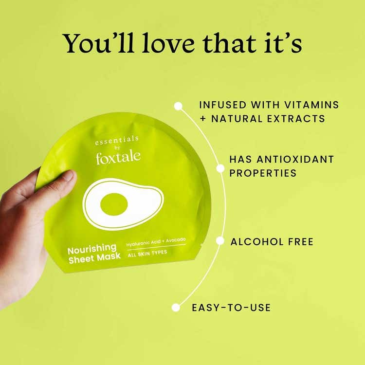 Foxtale Essentials Nourishing Sheet Masks thumbnail 3