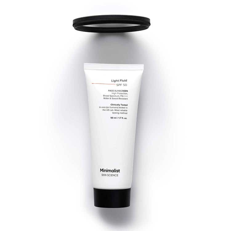Minimalist Light Fluid SPF 50 PA++++ Sunscreen thumbnail 5