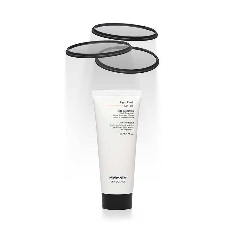 Minimalist Light Fluid SPF 50 PA++++ Sunscreen thumbnail 4