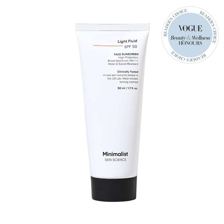 Minimalist Light Fluid SPF 50 PA++++ Sunscreen