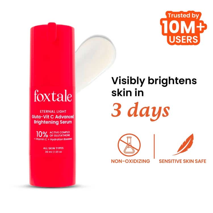 Foxtale C10 Vitamin C- Glutathione Brightening Face Serum