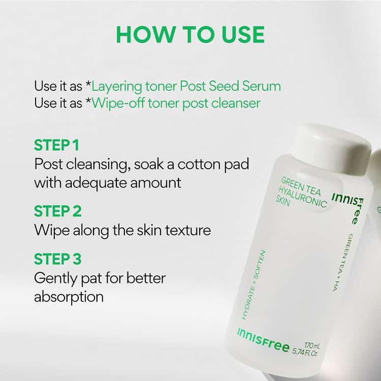 Innisfree Green Tea Hyaluronic Skin thumbnail 5