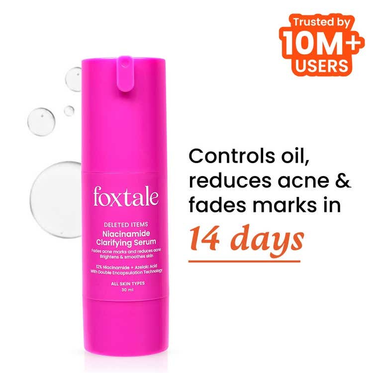 Foxtale 12 Niacinamide Oil Control Serum