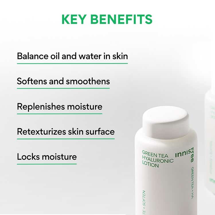 Innisfree Green Tea Hyaluronic Lotion thumbnail 2
