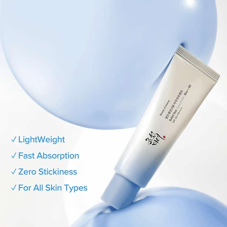 Beauty of Joseon Relief Sun Aqua-Fresh Rice + B5 SPF50+ PA++++ thumbnail 2