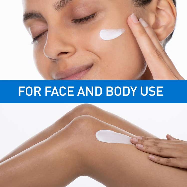 CeraVe Moisturizer cream for Dry Skin, Barrier Repair Cream with Ceramides, Dermatologist Recommended thumbnail 5